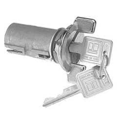Lenkradschloss - Ignition Lock Cylinder  GM  78 - 89  Chrom
